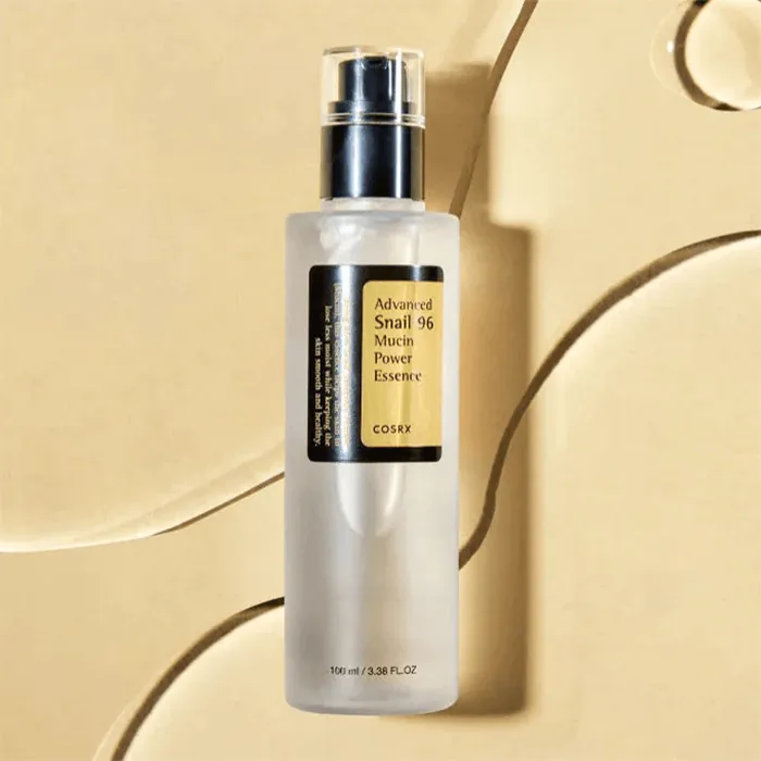 Snail 96 Mucin Essence contains 96% Snail Mucin, which helps repair and soothe red, sensitized skin after breakouts by replenishing moisture deep into your skin