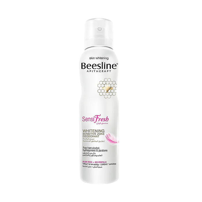 Beesline Sensifresh Whitening Sensitive Zone Deodorant Spray - 150 ml
