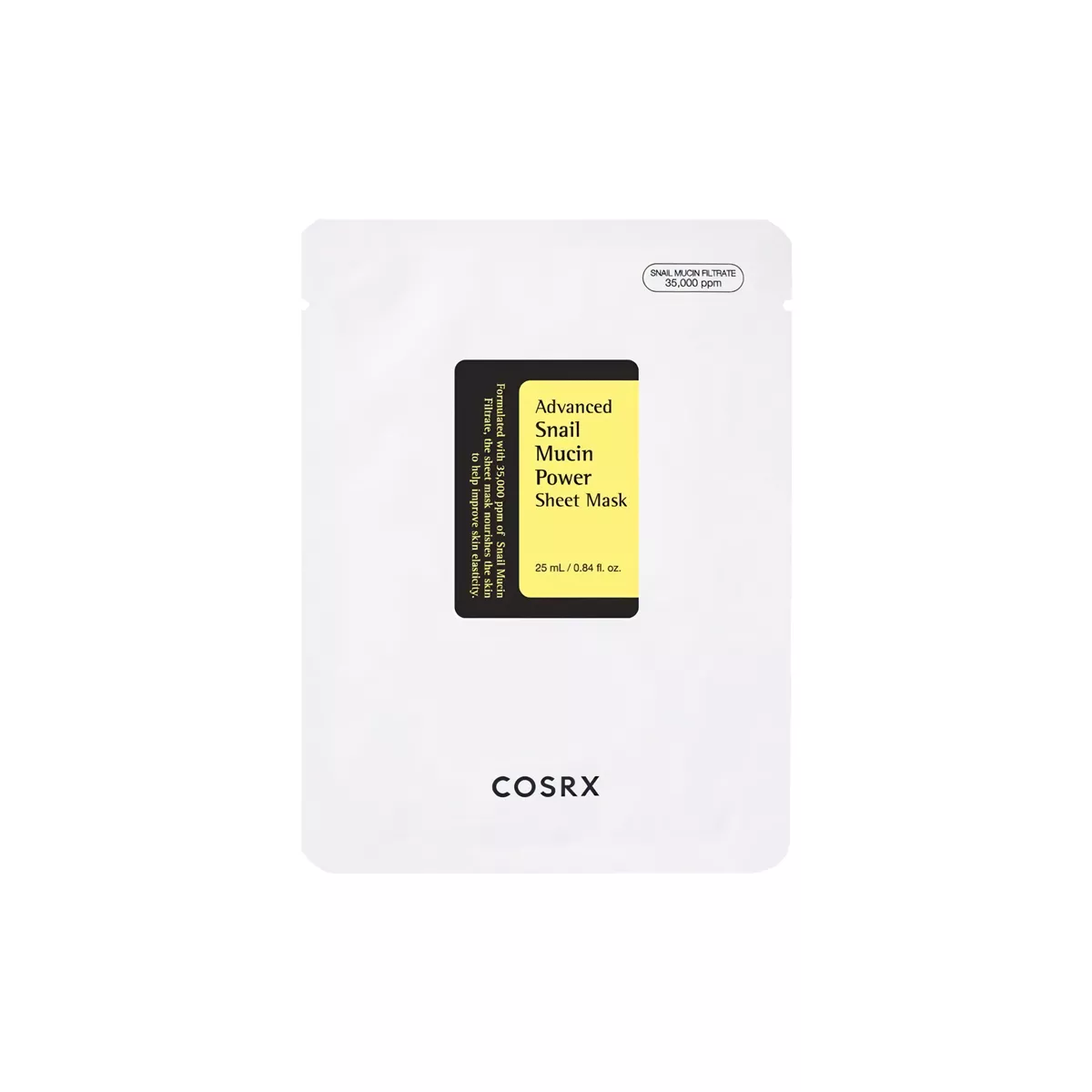 Cosrx Advanced Snail Mucin Power Essence Sheet Mask 10 Sheets - 25ml
