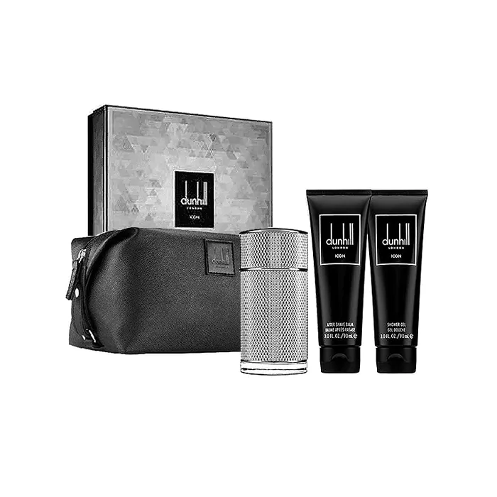 Dunhill Icon Eau Gift Set Gift Set By Dunhill EDP For Men - 4 Pieces