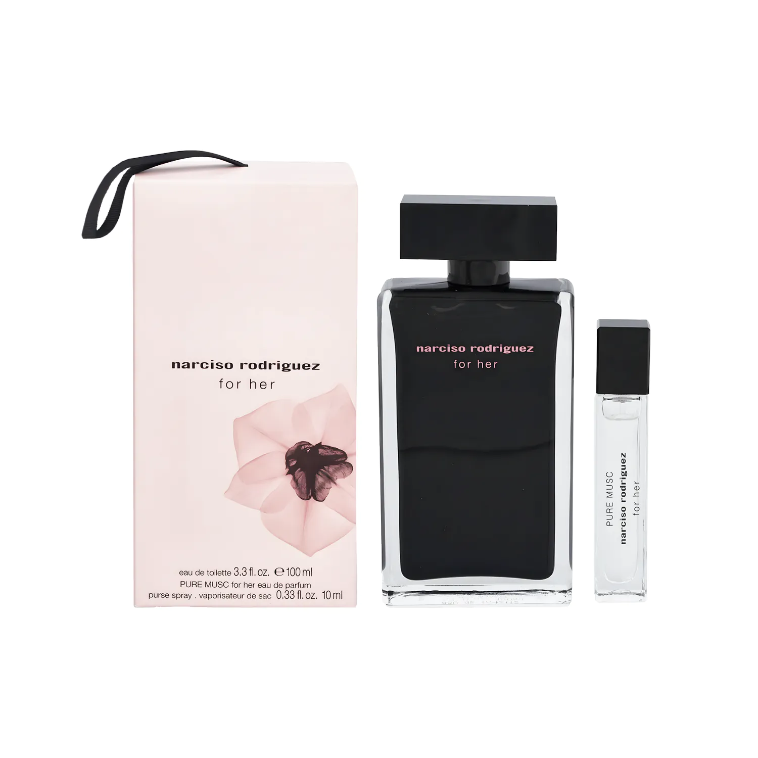 For Her Set By Narciso Rodriguez EDT For Women - 2 Pieces