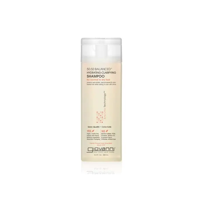 Giovanni 50:50 Balanced Hydrating Clarifying Shampoo - 250 ml