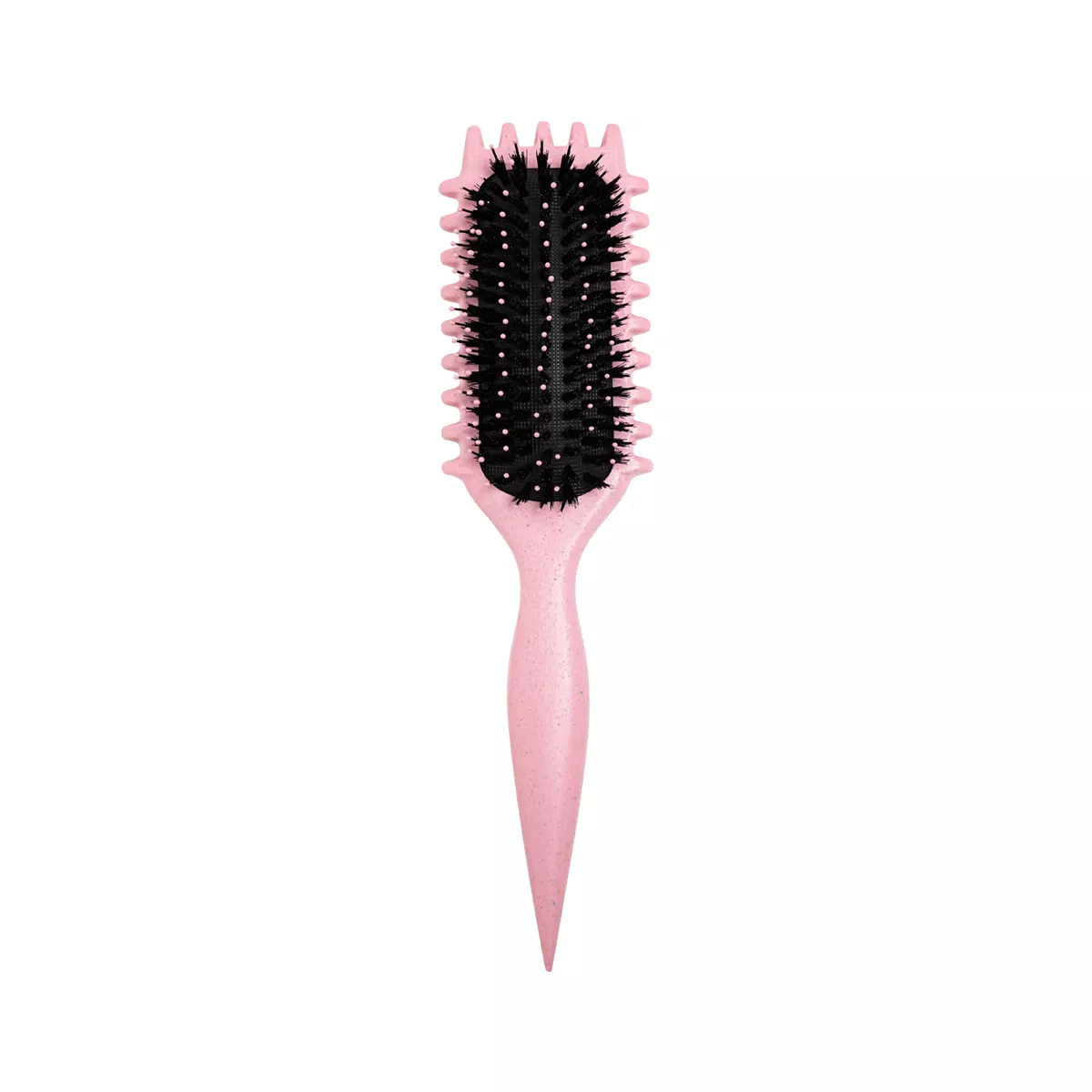 Hair System  Curly Hair Brush Pink