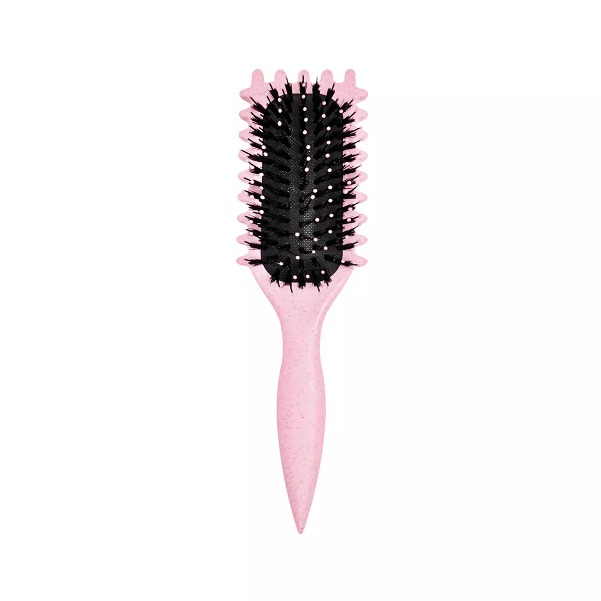 Hair System  Curly Hair Brush pink