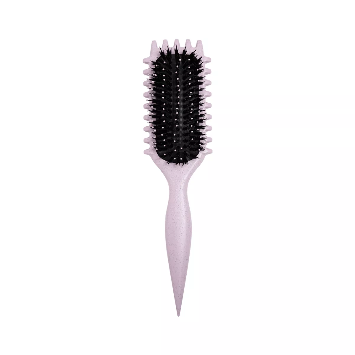 Hair System Curly Hair Brush Purple