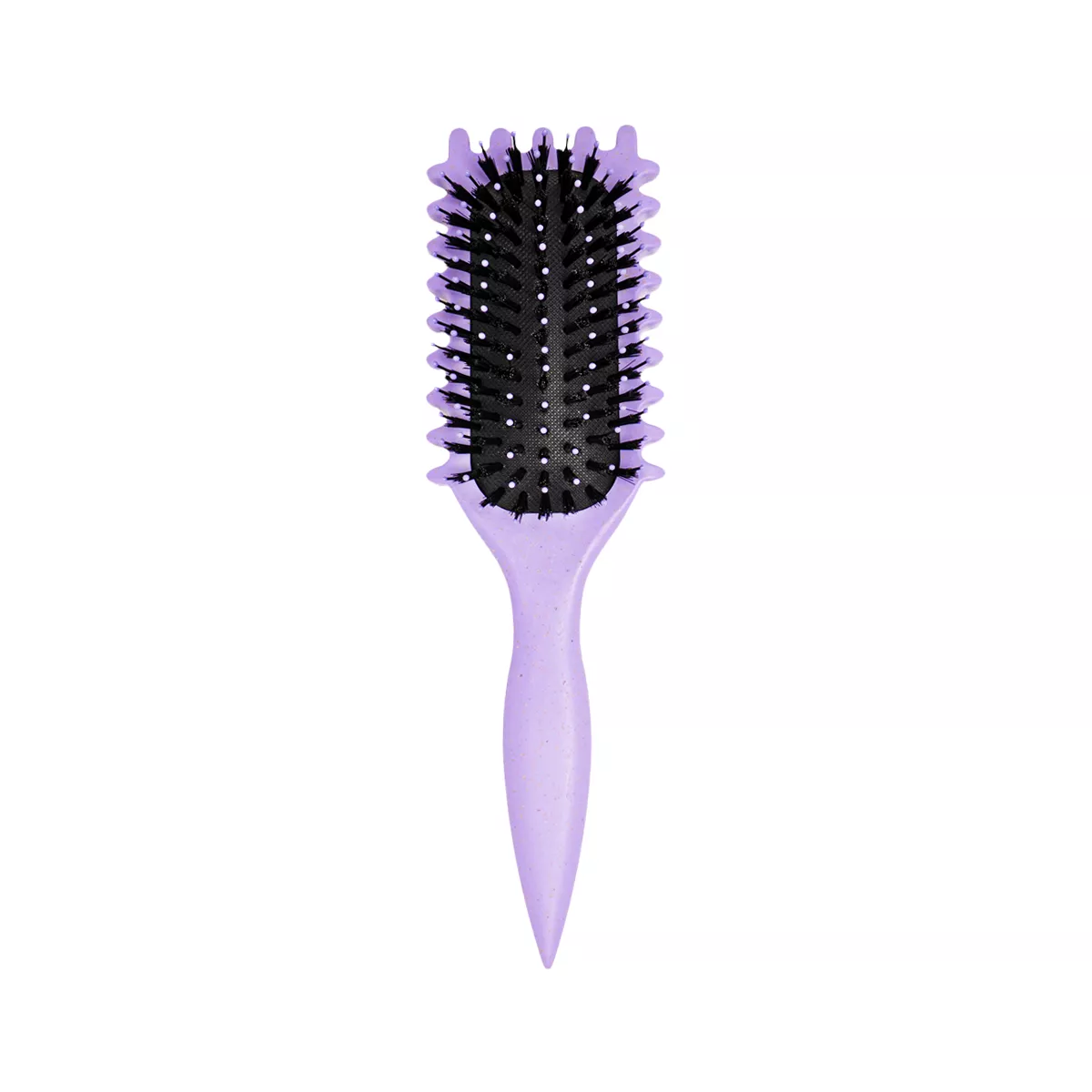 Hair System  Curly Hair Brush purple