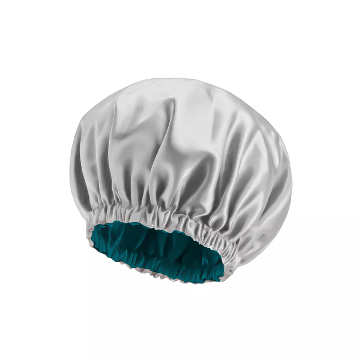 Hair System Satin Silk Bonnet Grey