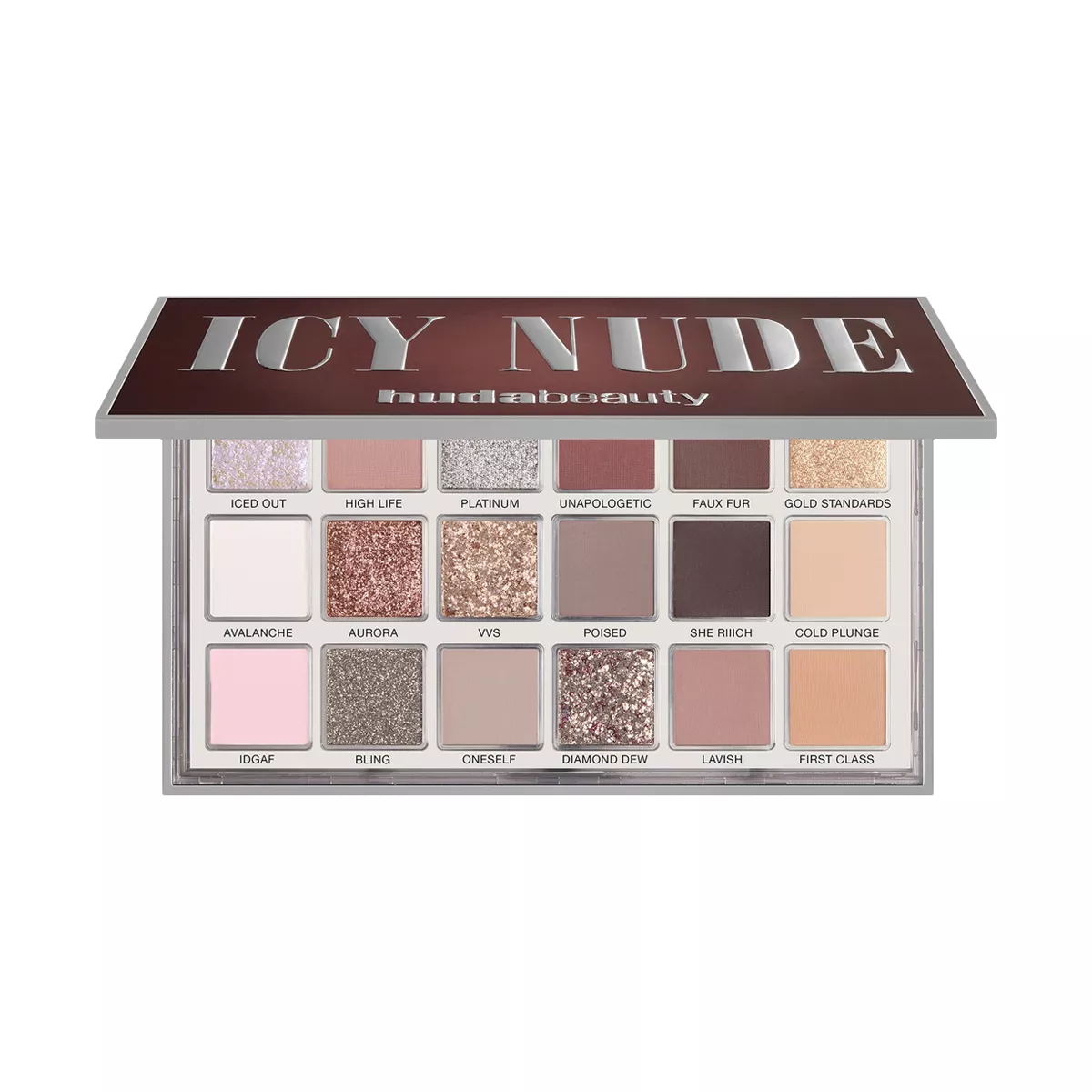 Huda Beauty Eyeshadow Palette Icy Nude - 16.8 g