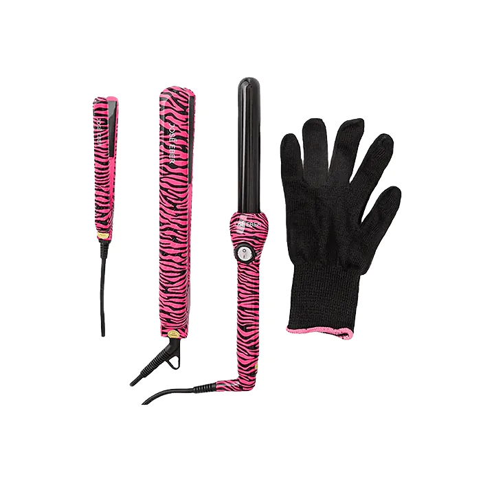 Jose Eber Hair Styling Kit Pink Zebra - 25 mm