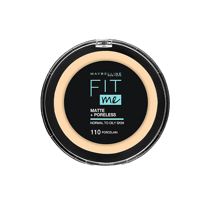 Maybelline New York Fit Me Matte And Poreless Powder Porcelain No. 110