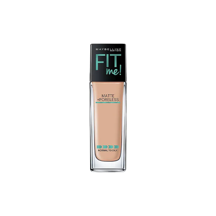 Maybelline New York Fit Me Matte Poreless Liquid Foundation With Pump Buff Beige No. 130 - 30 ml