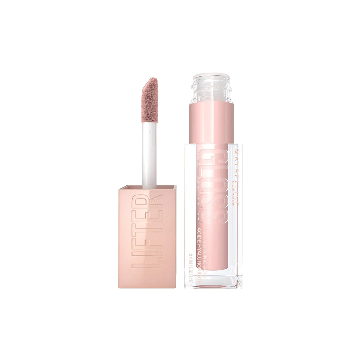 Maybelline New York Lifter Gloss with Hyaluronic Acid Lip Gloss No. 002 Ice - 5.4 ml