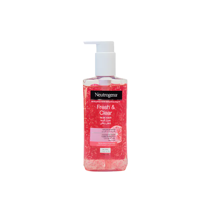 Neutrogena Fresh & Clear Facial Wash Pink Grapefruit & Vitamin C - 200 ml