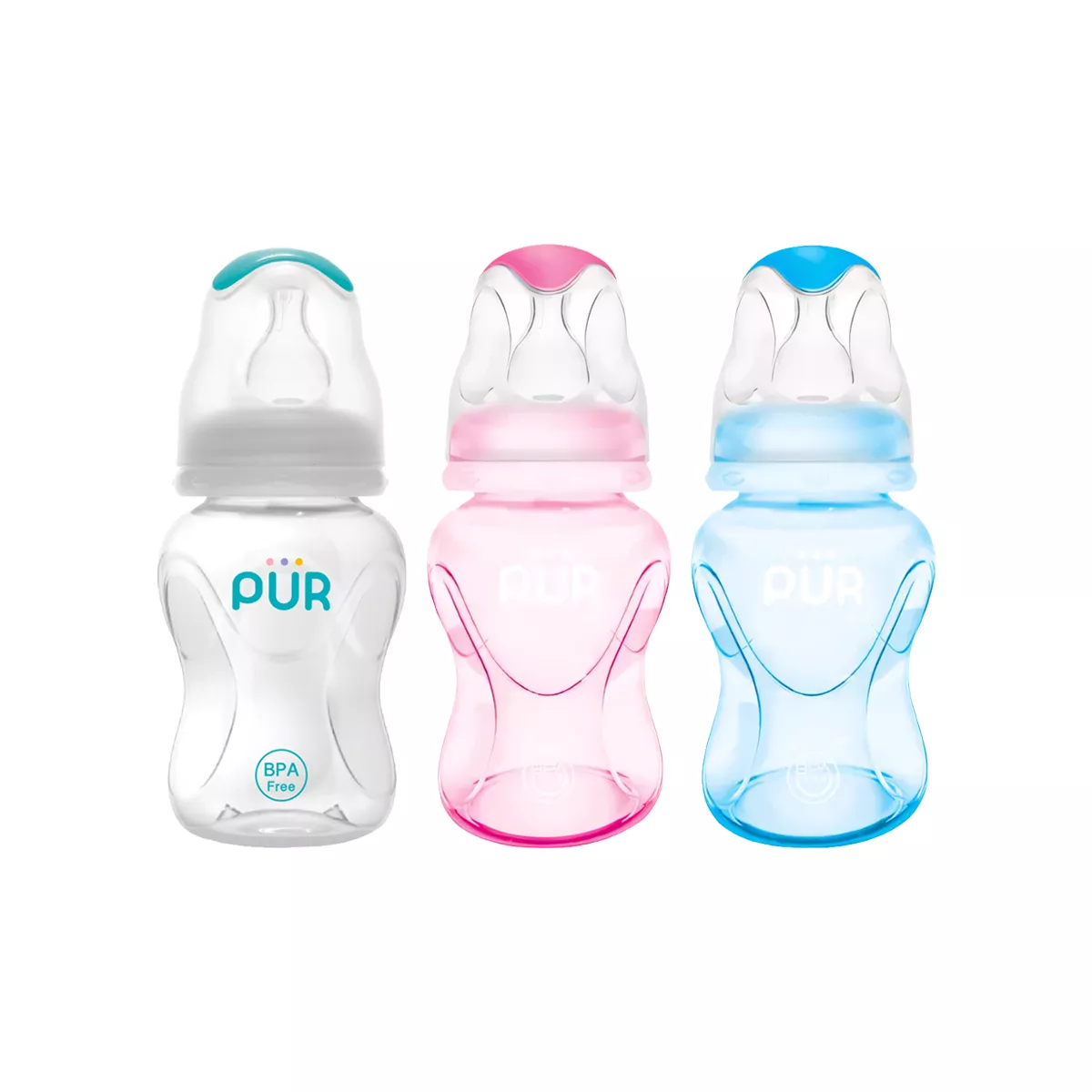 Pur Advanced Slim Neck Bottle 0-6 Months - 125 ml