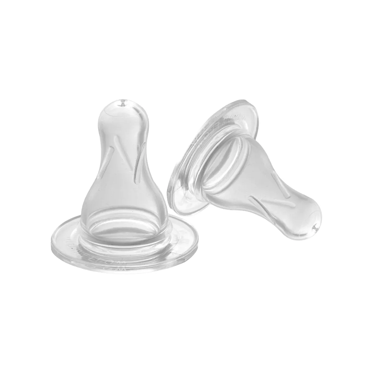 Pur Classic Slim Neck Nipple Medium M 3-6 Months - 2 Pieces