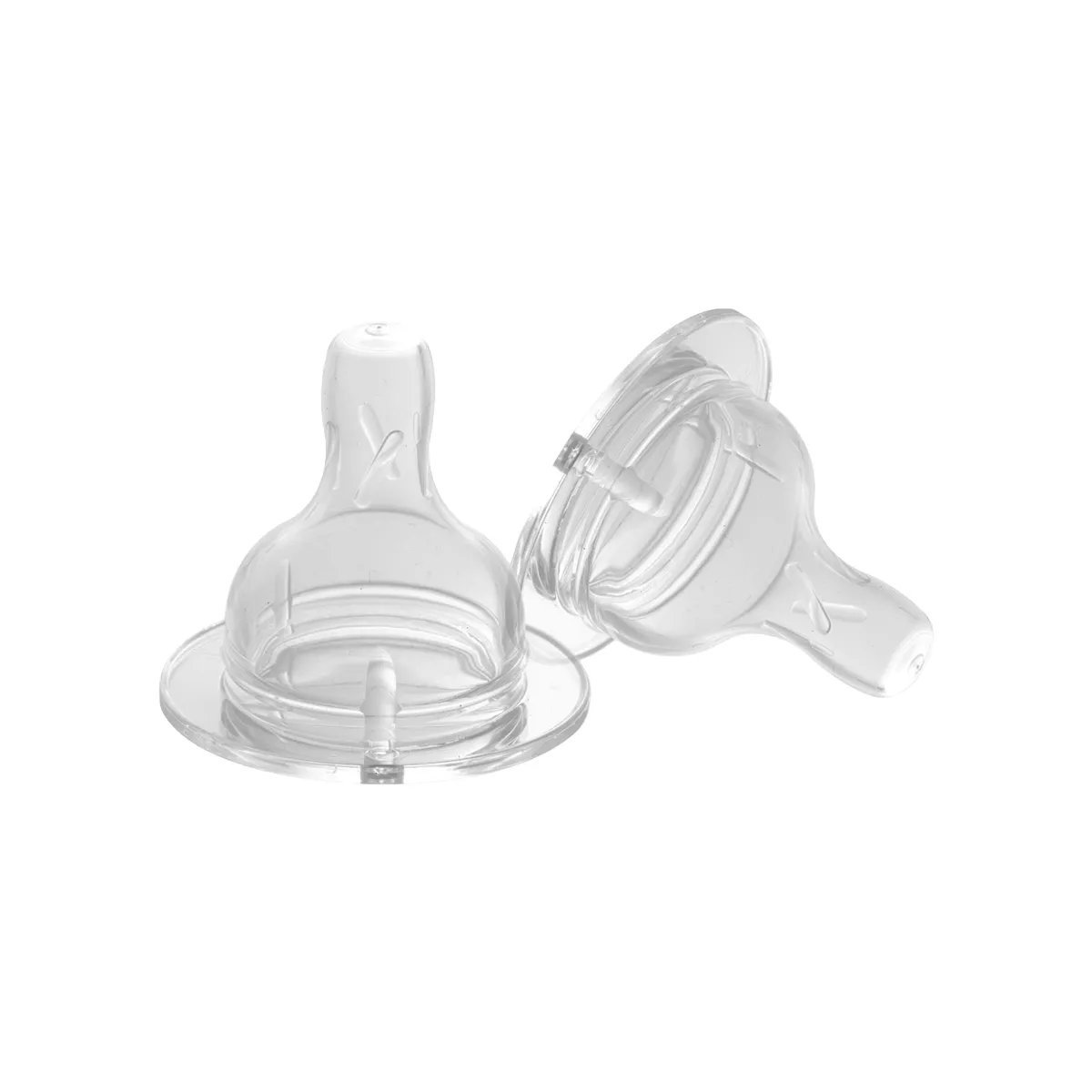 Pur Classic Wide Neck Nipple Large L 6+ Months - 2 Pieces