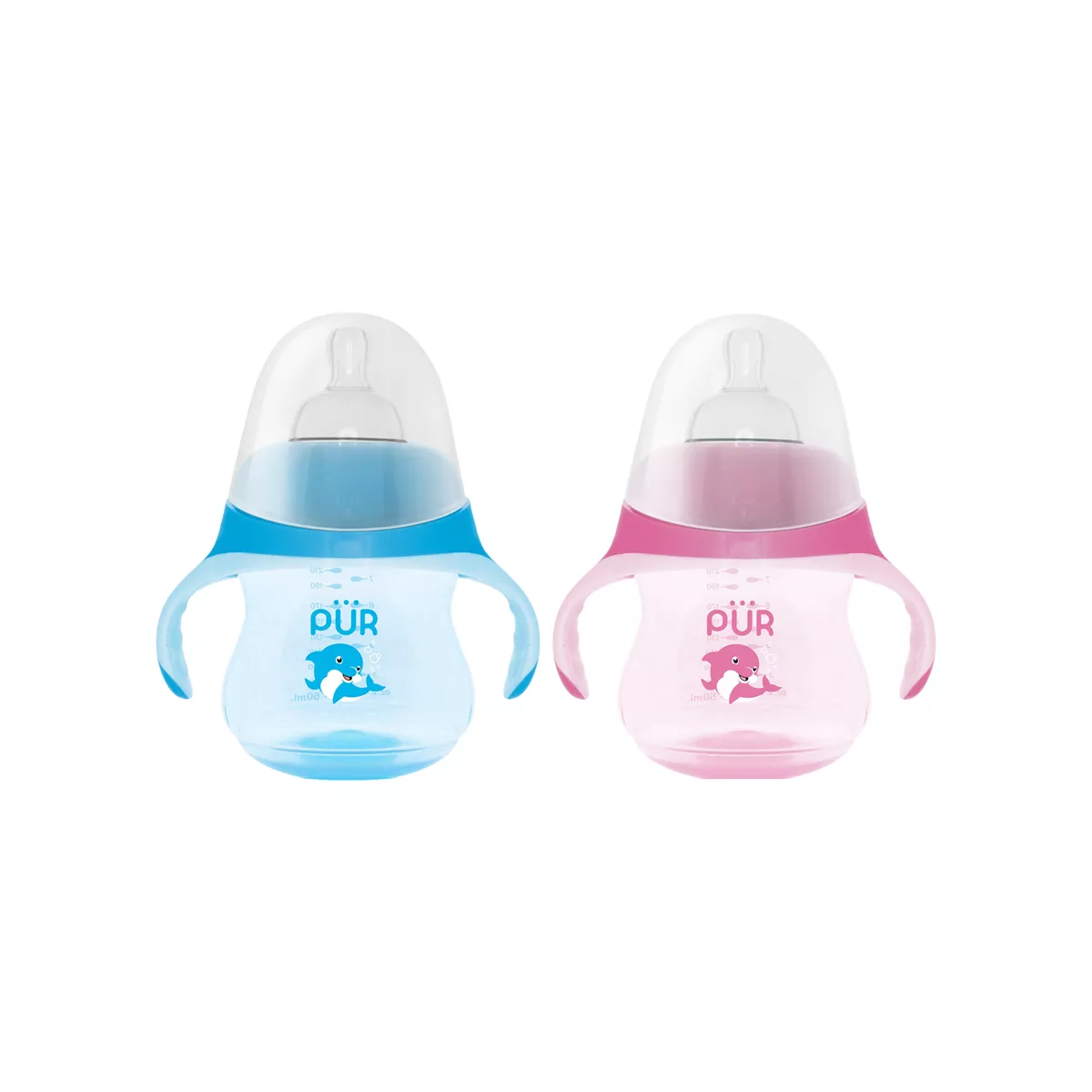 Pur Dolphin Bottle 6+ Months - 230 ml