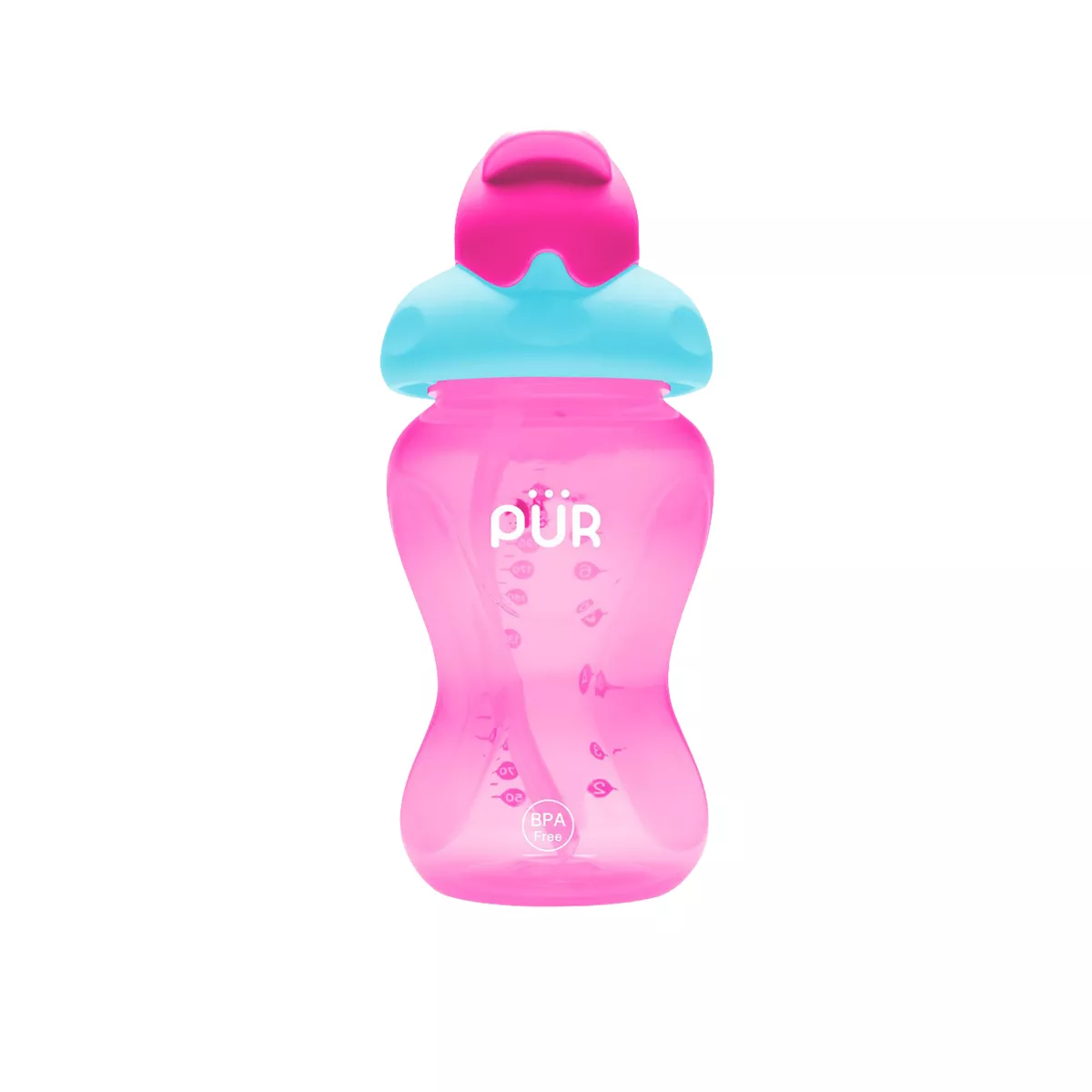 Pur Flip Flap Straw Cup 6+ Months - 250 ml