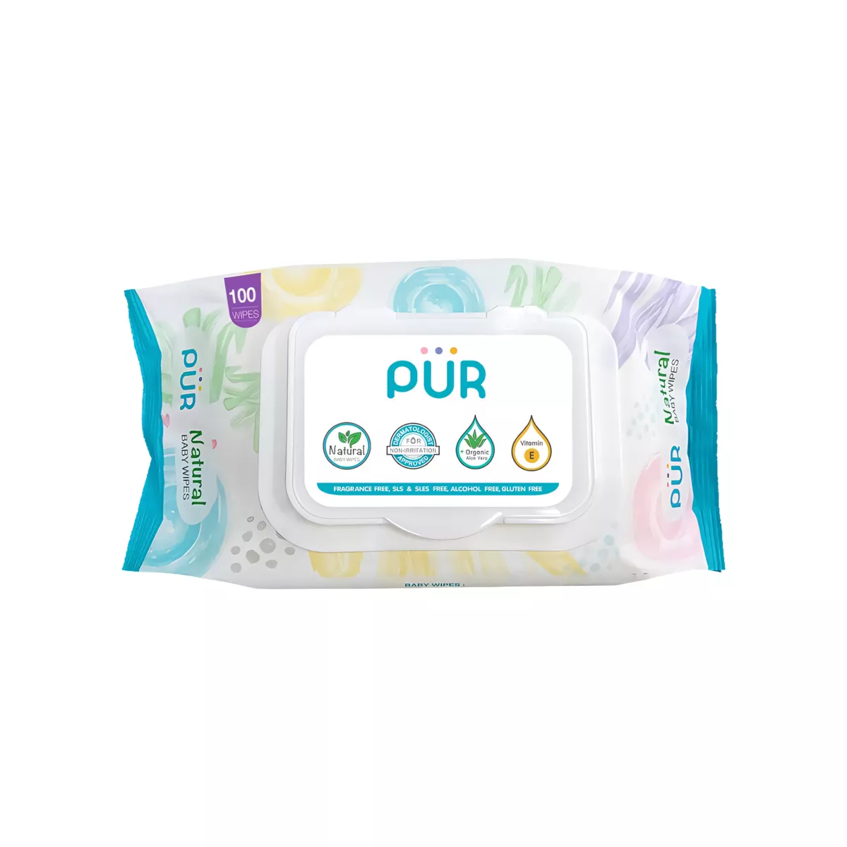 Pur Natural Baby Wet Wipes 0+ Months - 100 pieces