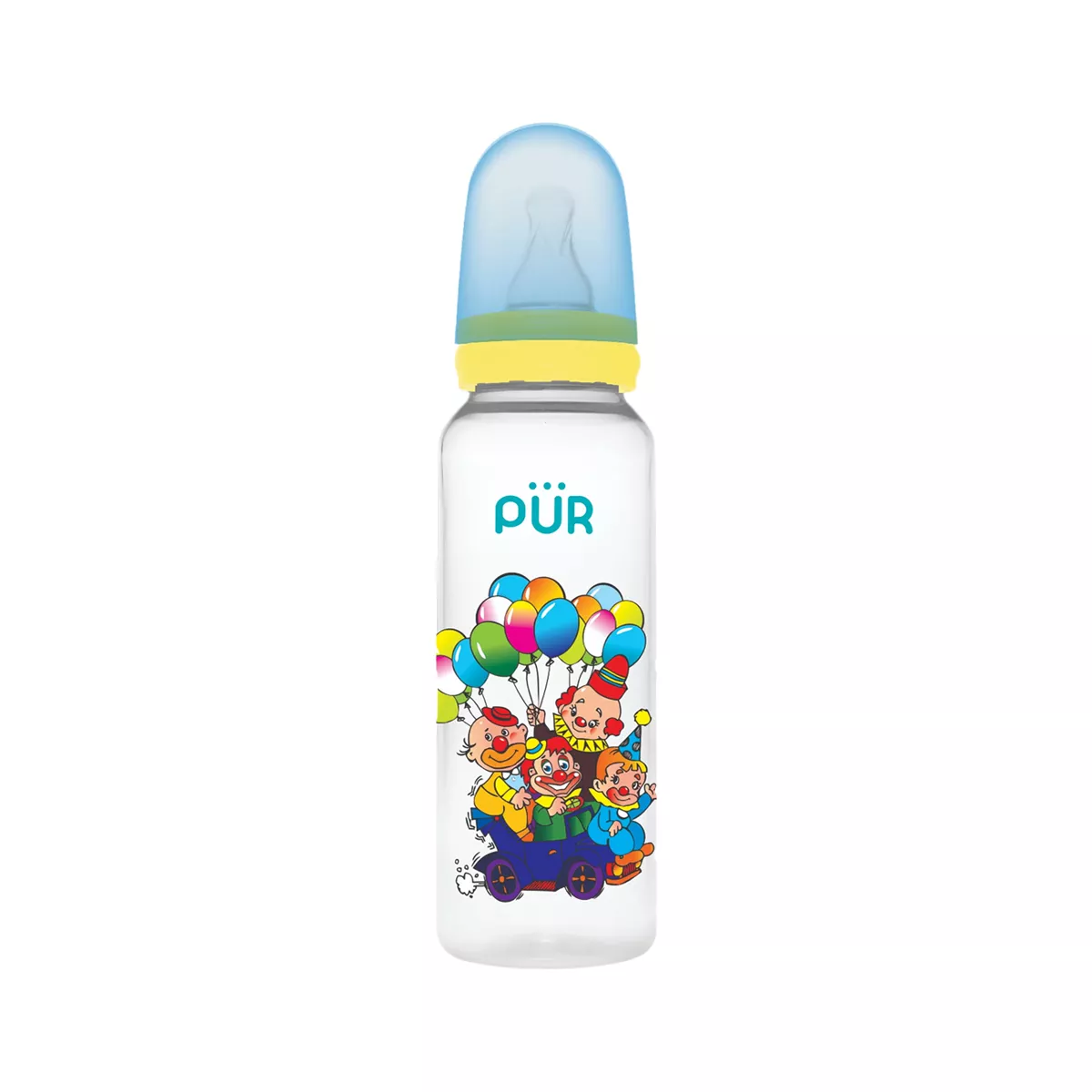 Pur Round Classic Feeding Bottle Medium M 6+ Months - 250 ml