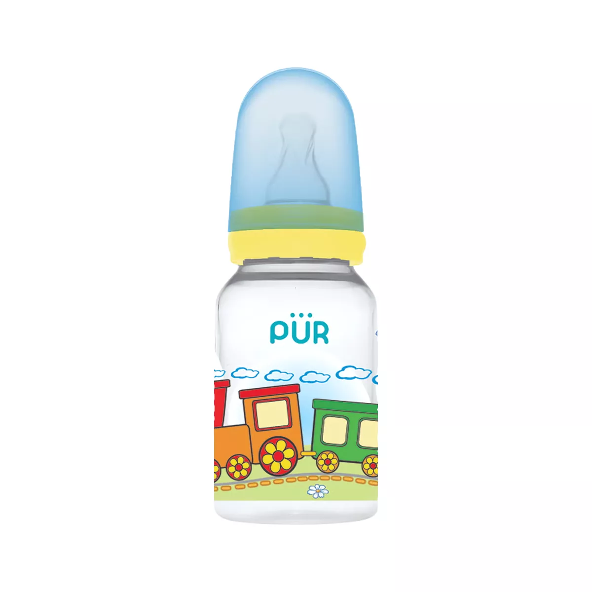 Pur Round Classic Feeding Bottle Small S 0+ Months - 125 ml