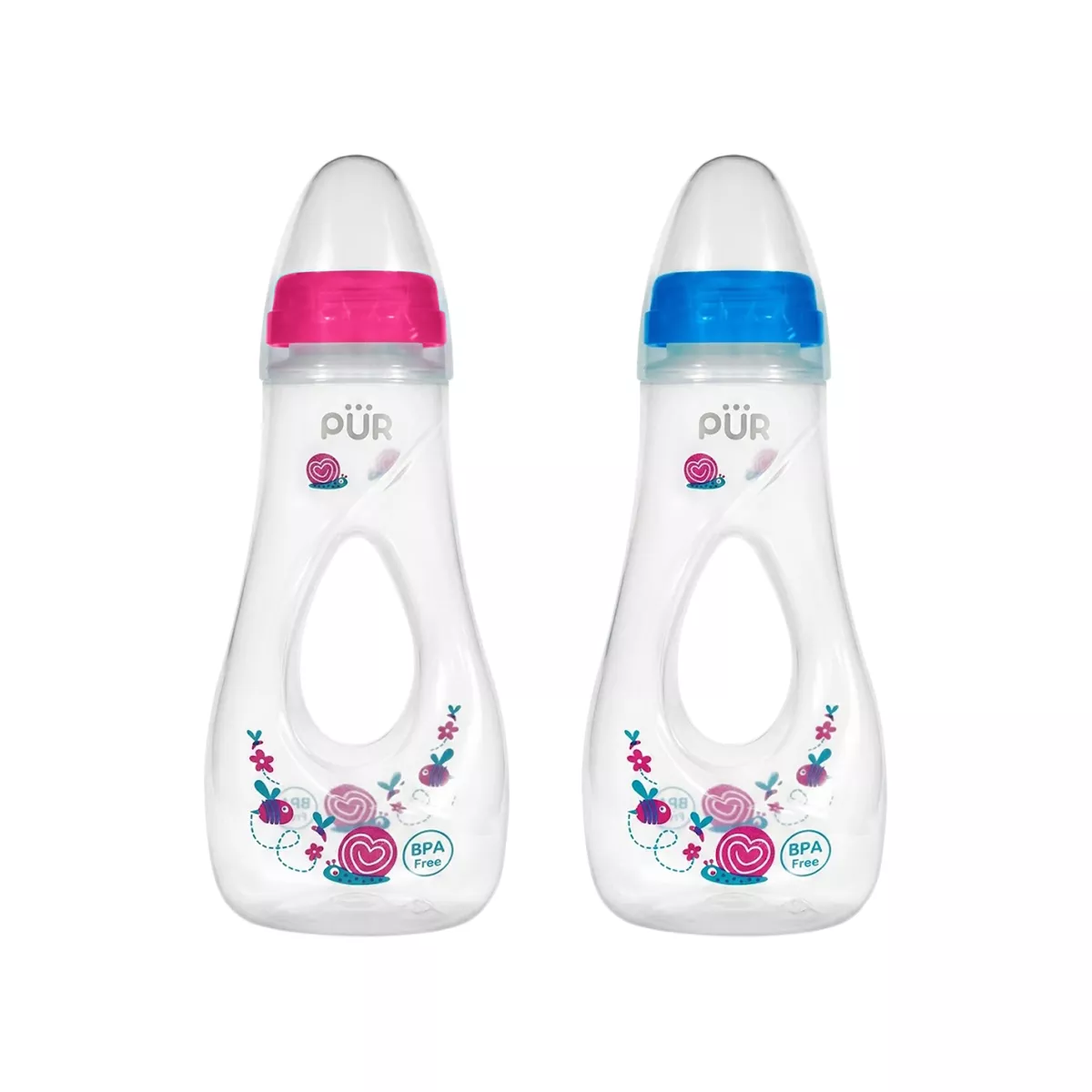 Pur Twisted Gripper Bottle 6+ Months - 250 ml