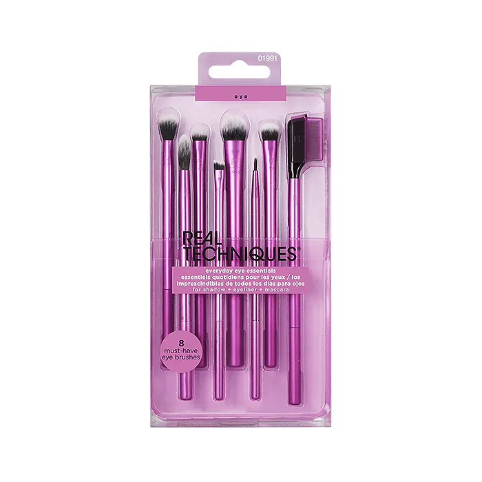 Real Techniques Enhanced Eye Brush Set Purple