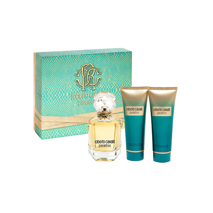 Roberto Cavali Paradiso Gift Set By Roberto Cavalli EDP For Women - 3 Pieces