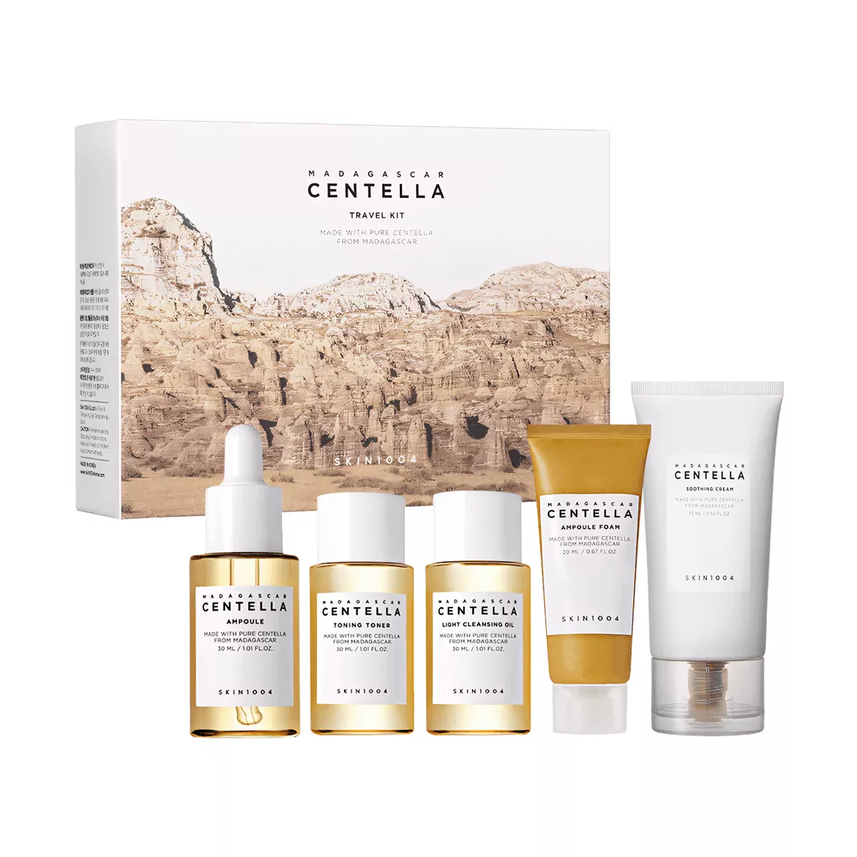 Skin 1004  Madagascar Centella Travel Kit