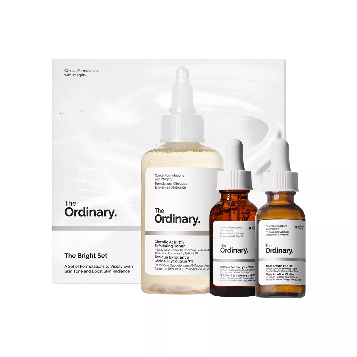 The Ordinary The Bright Set - 3 Pieces