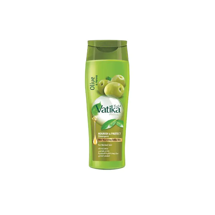 Vatika Nourishing & Protect Shampoo with Olives and Henna - 200 ml