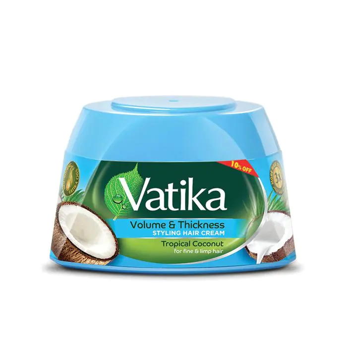 Vatika Styling Volume And Thickness Hair Cream - 140 ml