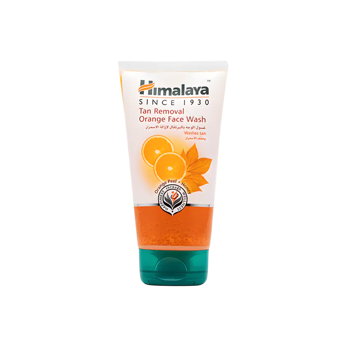 Himalaya Tan Removal Orange Face Wash Visibly Reduces Skin Tan And Smoothens Skin - 150 ml