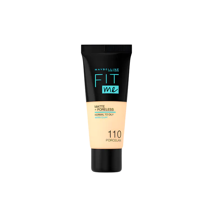 Maybelline New York Fit Me Matte And Poreless Foundation Porcelain No. 110