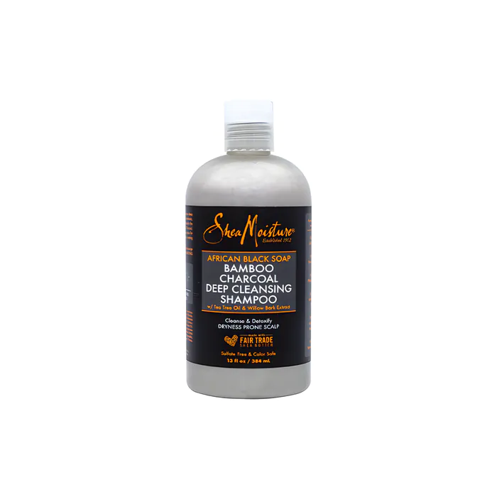 SheaMoisture African Black Conditioner With Bamboo Charcoal - 384 ml