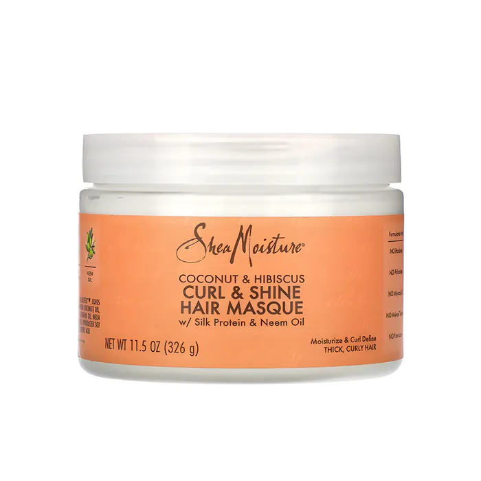 SheaMoisture Coconut & Hibiscus Hair Masque - 340 g