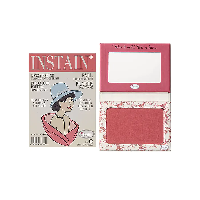 theBalm Instain Long Wearing Powder Staining Blush Red