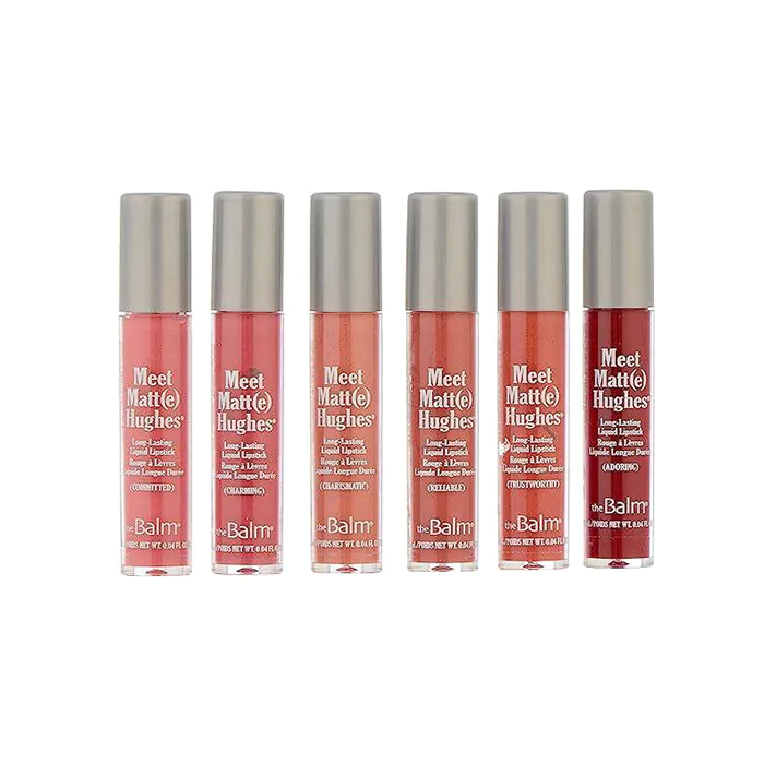 theBalm Matte Hughes 6 Mini Liquid Lipsticks Vol. 14